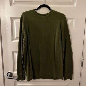 American Eagle Green Long Sleeve Shirt